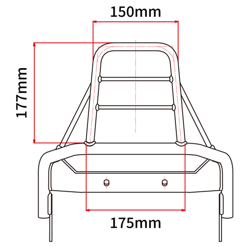 DRC Touring Carrier Monkey125 '19-