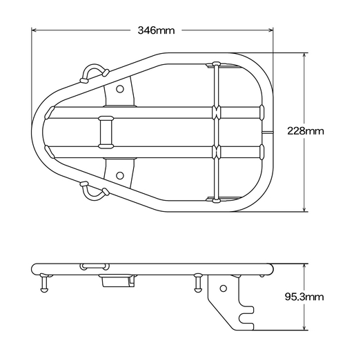 DRC CMPACT CARRIER CT125 '20-, TRAIL125 '21-