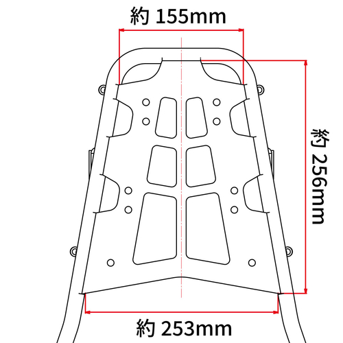 DRC Touring Carrier CRF250L/M/Rally '12-20