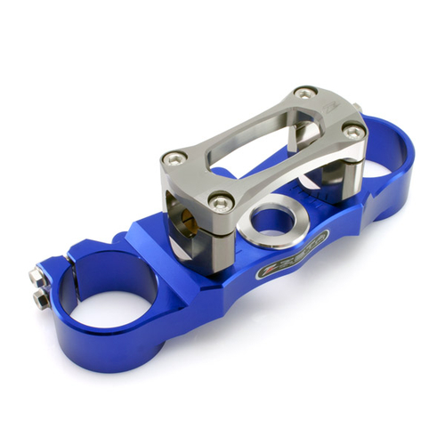 ZETA Top Clamp SX WR250R/X'07- Blue