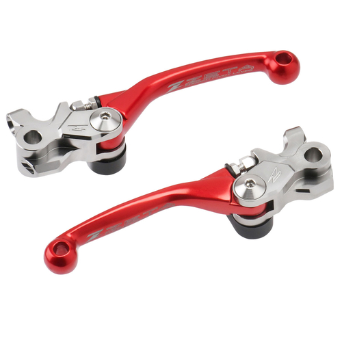 ZETA Pivot Lever Set FP BRAKETEC/GASGAS '21- Red