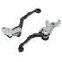 ZETA Pivot Lever Set CP 3Fi CRF250L '12-, CRF250M '13-, CRF250RALLY '17- Black