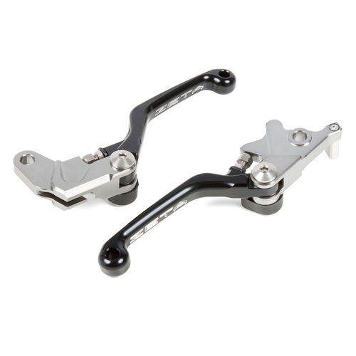 ZETA Pivot Lever Set CP 3Fi DR250R,DRZ400S/SM Black