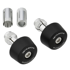 ZE48-0010 TAPPI MANUBRIO PLAST.NERO 35mm (CP) - 