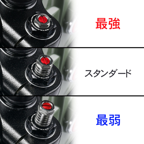 ZETA FrontFork Cap CT125'23- Black