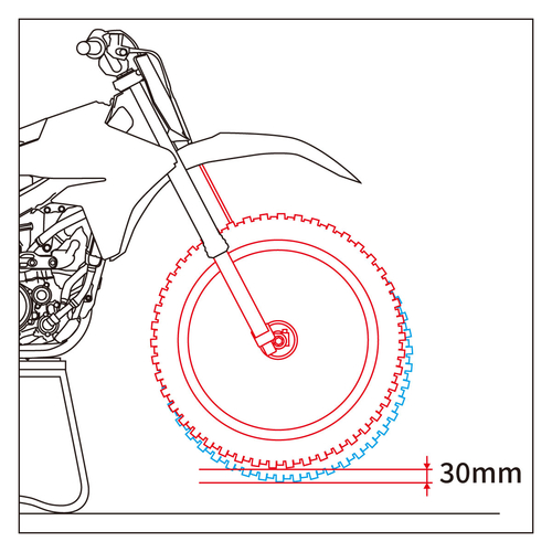 ZE56-31050 ABBAS.TO 30mm FORK SHOWA AOS