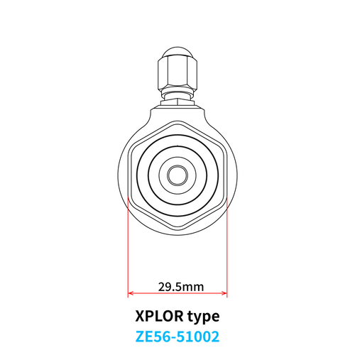ZETA WP RearSuspension Gas Valve XPLOR