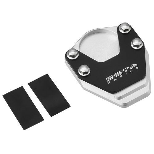 ZETA Side Stand Extender BLK/SLV WR125R/WR155R'20-