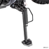 ZETA Side Stand Extender BLK/SLV WR125R/WR155R'20-