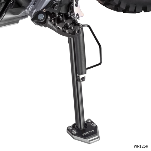 ZETA Side Stand Extender BLK/SLV WR125R/WR155R'20-