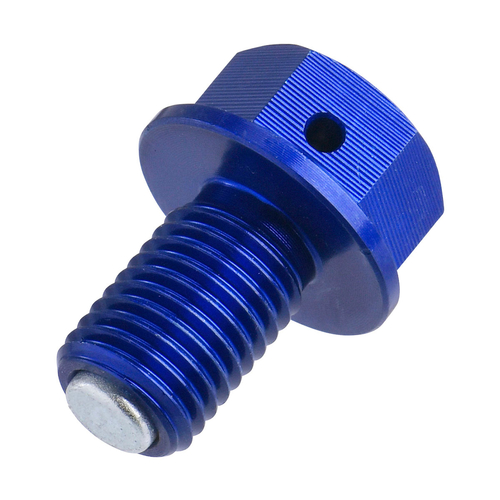 ZE58-1222 BULLONE MAGN. DREN. OLIO BLU M10x16