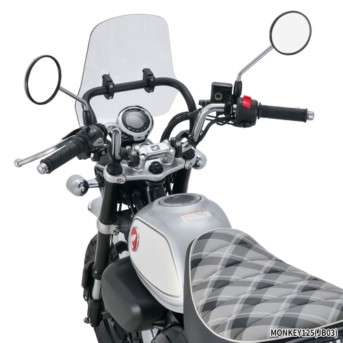 ZETA Adventure Wind Shield MONKEY125 '22-