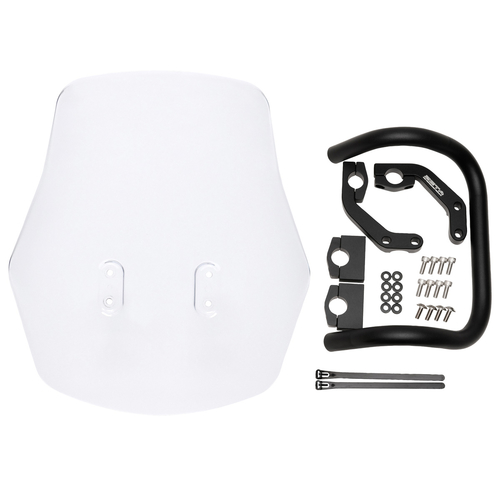 ZETA Adv.WindShield Large Type CT125'20-, Trail125'21-