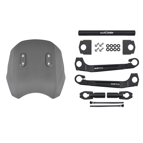 ZETA Explorer WindShield GB350/S Short Type