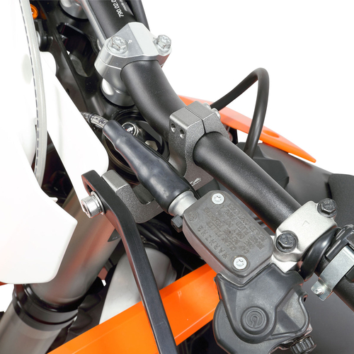 ZE72-0151 ATTACCO NERO PARAMANO 28+U-CLAMP