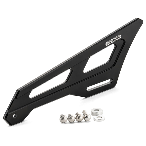 ZETA Heel Guard DRZ400S/SM, KLX125/150, XTZ125 Black