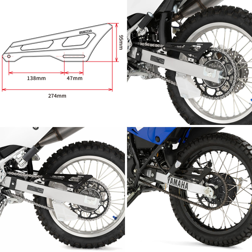 ZETA Heel Guard Monkey125 '19- Black