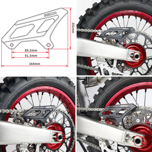 ZETA Heel Guard Monkey125 '19- Black