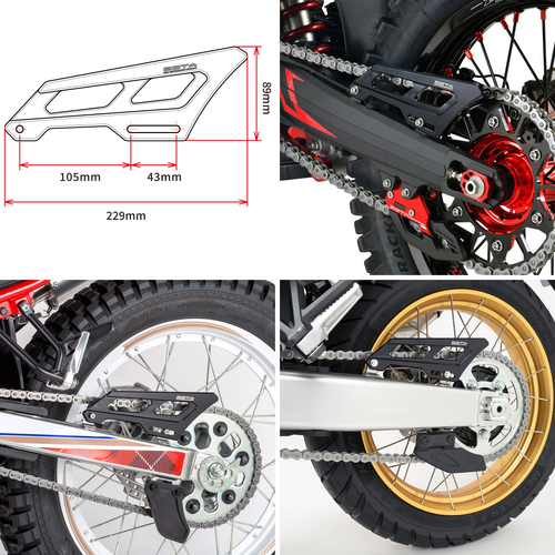 ZETA Heel Guard Monkey125 '19- Black