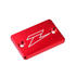 ZETA F-Brake Reservoir Cover XR/DRZ/KLX/CRF250L Red