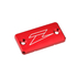 ZE86-2103 COPERCHIO FRENO ANT.ROSSO RM/YZ/KX