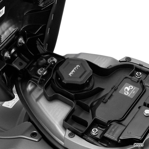 ZETA CT125 GASCAP COVER BLACK