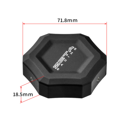 ZETA CT125 GASCAP COVER BLACK