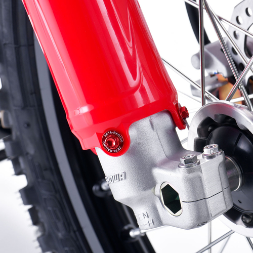 ZETA Aluminum Bolt Set for Plastics CRF250L/300L'21- 14pcs Red