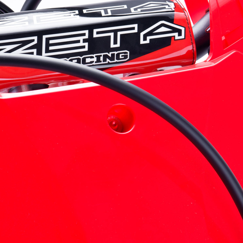 ZETA Aluminum Bolt Set for Plastics CRF250L/300L'21- 14pcs Red