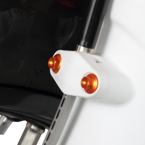 ZETA Aluminum Bolt Set for Plastics KLX250,D-Tracker 18pcs Red