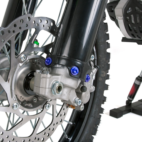 ZETA Fork Guard Bolt Set 6pcs.KTM/HQV. H-Blue