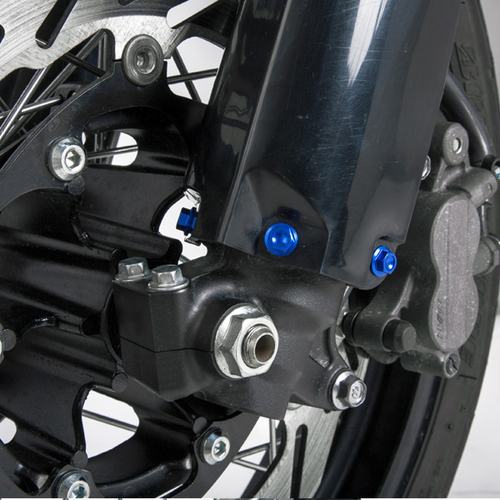 ZETA Fork Guard Bolt Set 6pcs.KTM/HQV. H-Blue