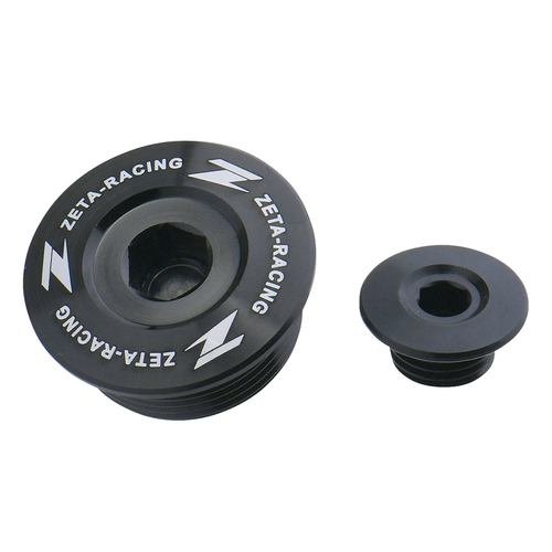 ZETA Engine Plugs CRF250L/RALLY, CRF300L/RALLY, CT125'20-, CC110, Monkey125 Black