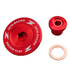 ZE89-1350 TAPPI MOTORE (2pz) RED DRZ400S/SM