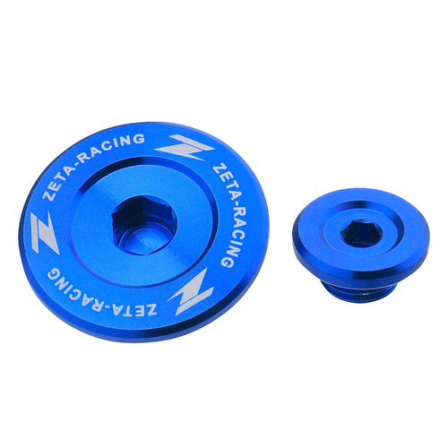 ZETA Engine Plugs YZ250F'01-13, WR250R/X,TTR50 Blue