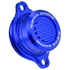 ZETA Oil Filter Cover YZ450F '23-,YZ450FX/WR450F '24- Blue