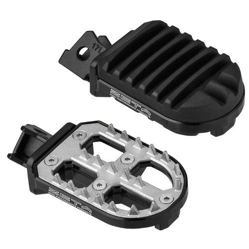 ZETA Adventure Foot Pegs V-strom BLACK