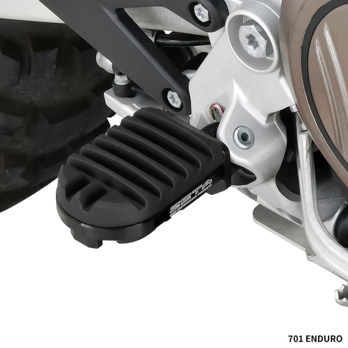 ZETA Adventure Foot Pegs KTM BLACK
