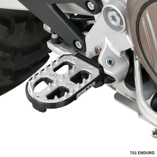 ZETA Adventure Foot Pegs KTM BLACK