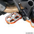 ZETA Adventure Foot Pegs KTM ORANGE