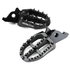 ZETA Aluminum FootPegs KX250F/450F Black