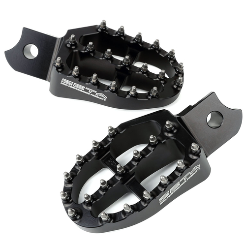 ZETA Aluminum FootPegs YZF250/450,YZ125/250 Black