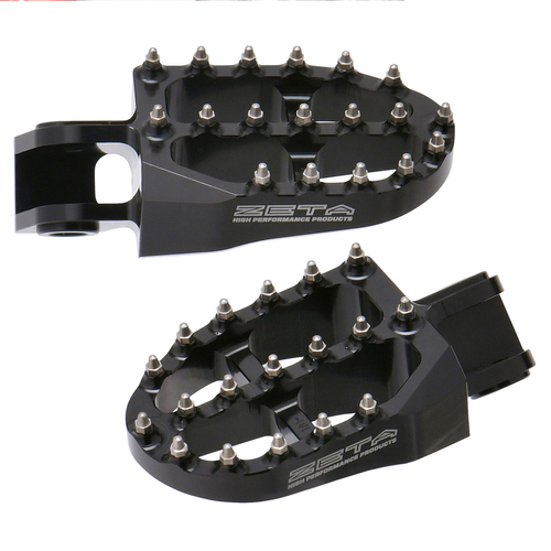 ZETA Aluminum FootPegs KTM SX -'15 Black