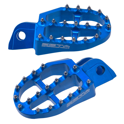 ZETA Aluminum FootPegs KTM SX -'15 H-Blue