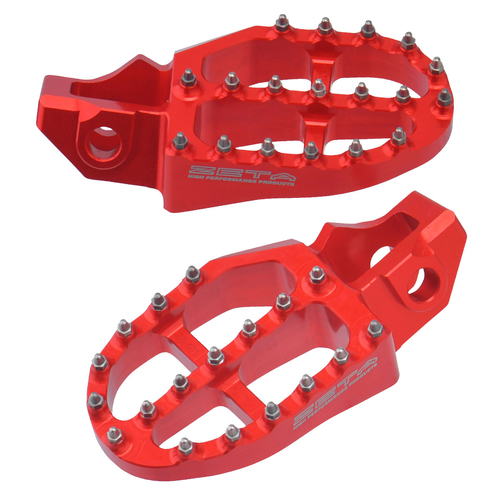 ZETA Aluminum FootPegs GASGAS MC/EC Red