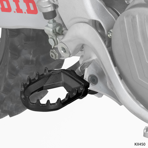 ZETA MAX Foot Pegs KX BLACK