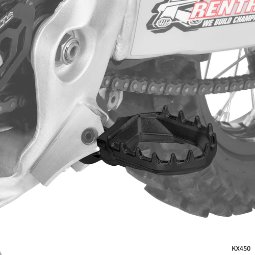 ZETA MAX Foot Pegs KX BLACK