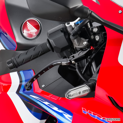 ZETA Flight B-Lever ZX10R '06-, ZX-14 '06-, Z1000 '07-, CBR1000RR '04-/600RR '07- R4SH Black