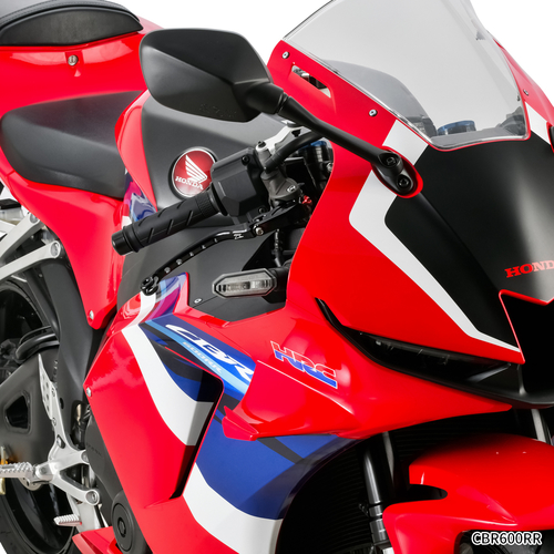 ZETA Flight B-Lever ZX10R '06-, ZX-14 '06-, Z1000 '07-, CBR1000RR '04-/600RR '07- R4SH Black