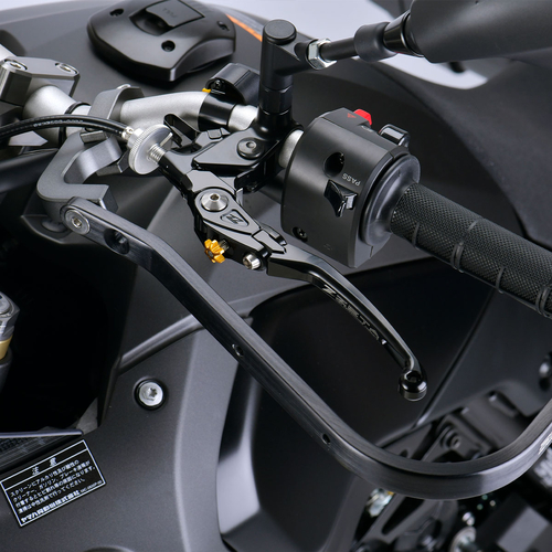 ZETA Pilot C-Lever BLK YZF-R1'00-,MT-09/Tracer '14-,MT-07'14-,GSX-R1000'09-,KATANA'19-,GSX-S1000/F'15-